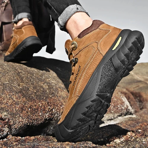 Herren Outdoor Rutschfeste Trekking Berg Schuhe Wasserdicht Langlebig Wanderschuhe - Bild 10 von 32