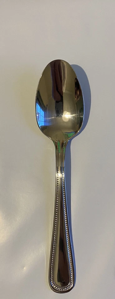 Pair Of Viners Bead TeaSpoon Stainless Steel 18/0 - Image 2 of 3