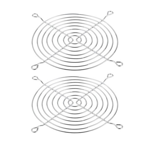 2pcs Fan Grills Protective Net Computer Cooling Fan Blades Avoid Damage Tool - Picture 48 of 48
