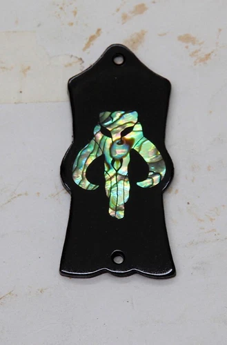 Truss Rod Cover with Mandalorian Inlay 01 will fit Gibson