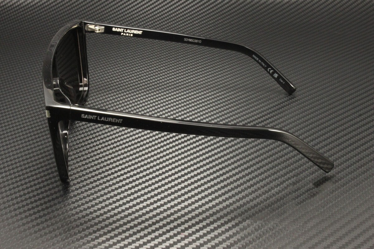 SAINT LAURENT ブラック ハイネックスウェット org.jpg