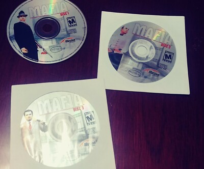 Mafia, 3 disc set, 2002 Illusion softworks