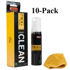 Zagg Gadget Cleaning Foam Kit for iPhone Smartphone Tablet Electronic 10-PACK