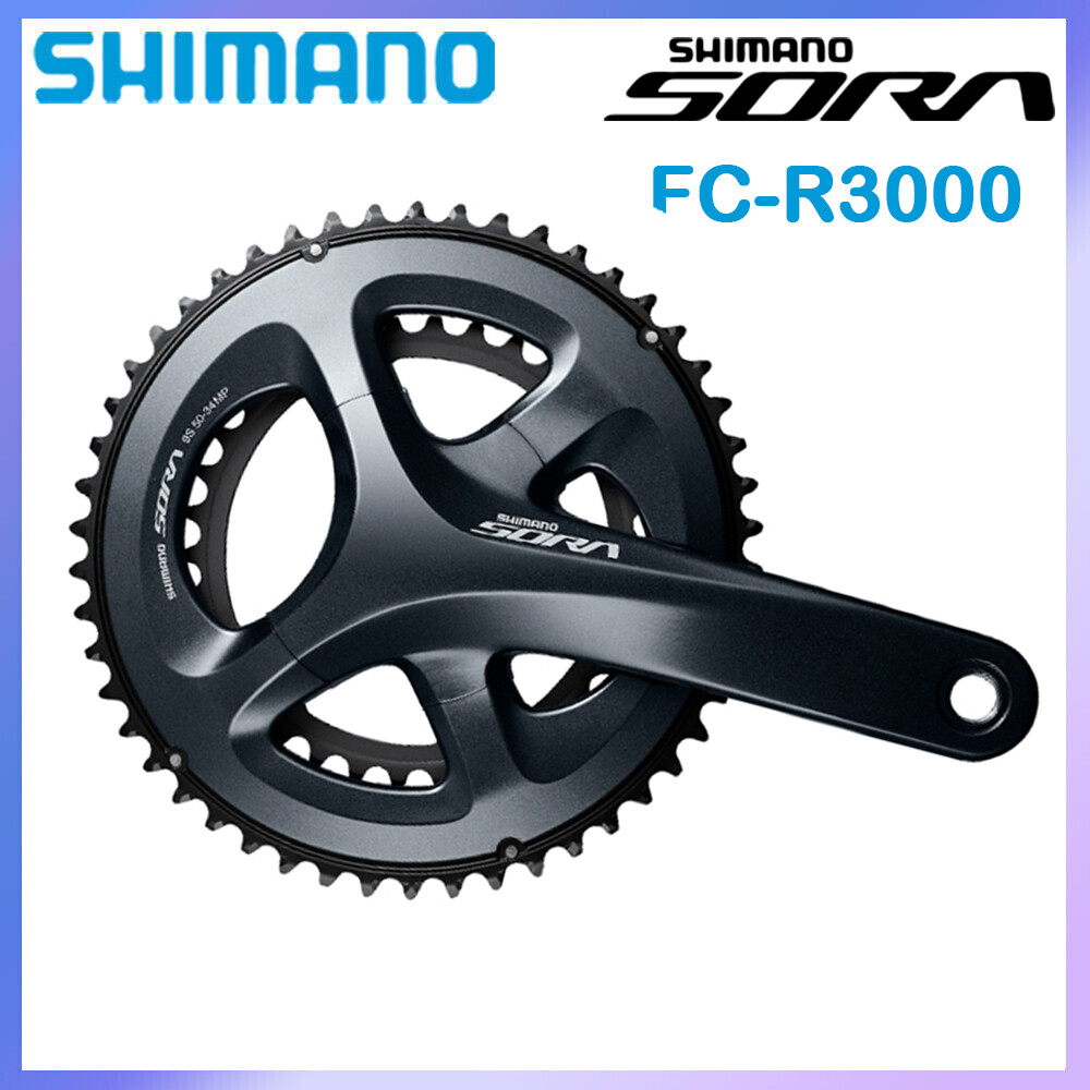 Shimano SORA Road Bike R3000 2x9-speed Crankset 165 170 175mm 50