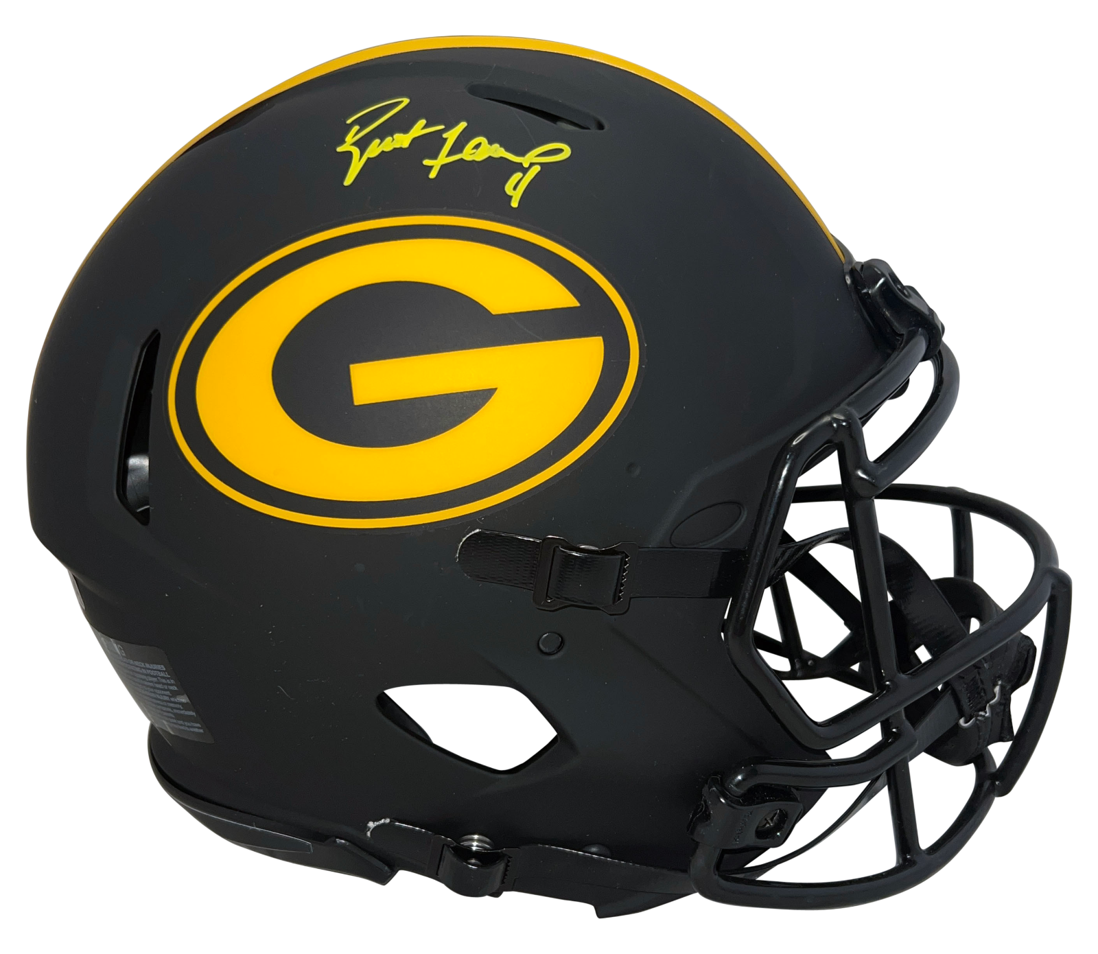 Brett Favre Autographed Signed Green Bay Packers ECLIPSE AUTHENTIC SPEED HELMET BECKETT 