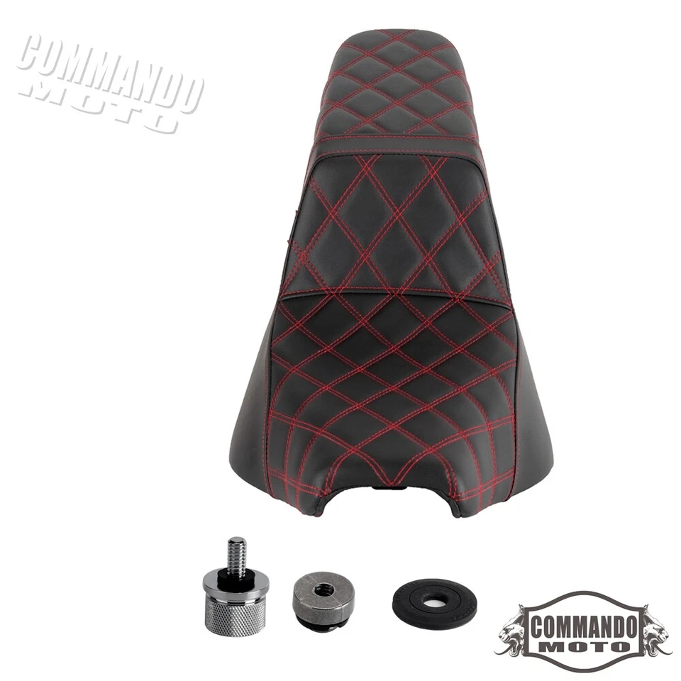 Almohadilla de gel conductor pasajero asiento 2-UP para Harley Softail FLSL FLHCS FXBBS 2018-2025 - Imagen 4 de 4