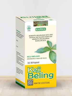 Keji Beling Leaf Extract Natural Organic Herbs Spice Fresh Pure Hygienic Premium