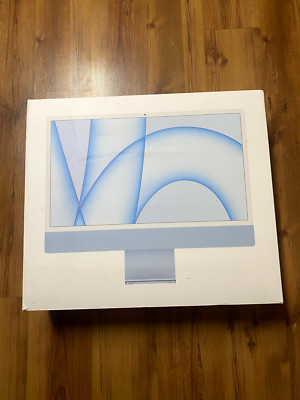 APPLE IMAC 24 2021 M1 8x7CGPU 3.2GHz 8GB 256GB BLUE MJV93LL/A | eBay
