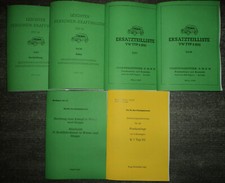 Bedienungsanweisung & Ersatzteilliste VW K&uuml;bel TYP 82 von 1943 & Funk