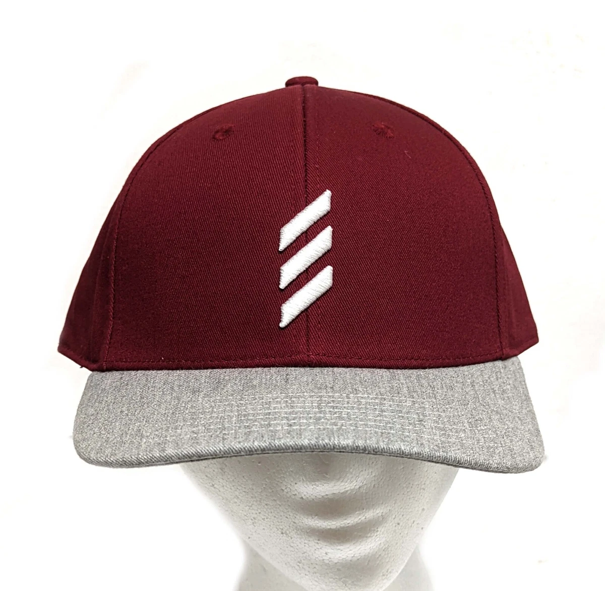 Adidas Adicross Burgundy Bold Stripe Golf Snapback Hat Cap OSFM eBay