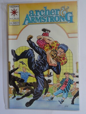 Archer & Armstrong #24 NM  Valiant Comics 1992 series