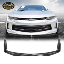 Fits 16-18 Chevy Camaro V6 IKON Stingray Stage 3 Unpainted PU Front Bumper Lip