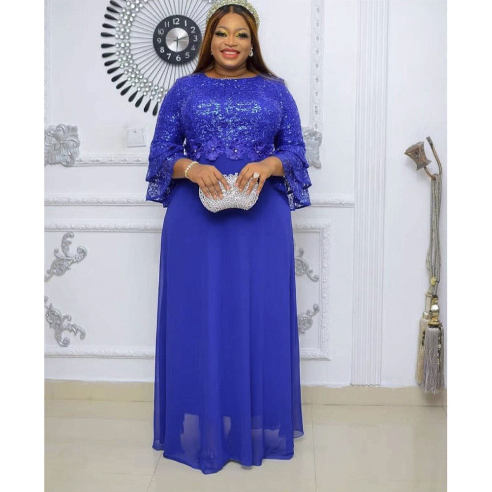 knee length dresses for ladies Wholesale Bridesmaid Dresses for Women Plus Size Long Lace Sleeve main image 1