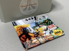 Gods Sega Genesis Replacement Label