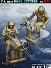 1/35 resin figure model Vietnam War US Helicopter 2 man unassembled unpainted