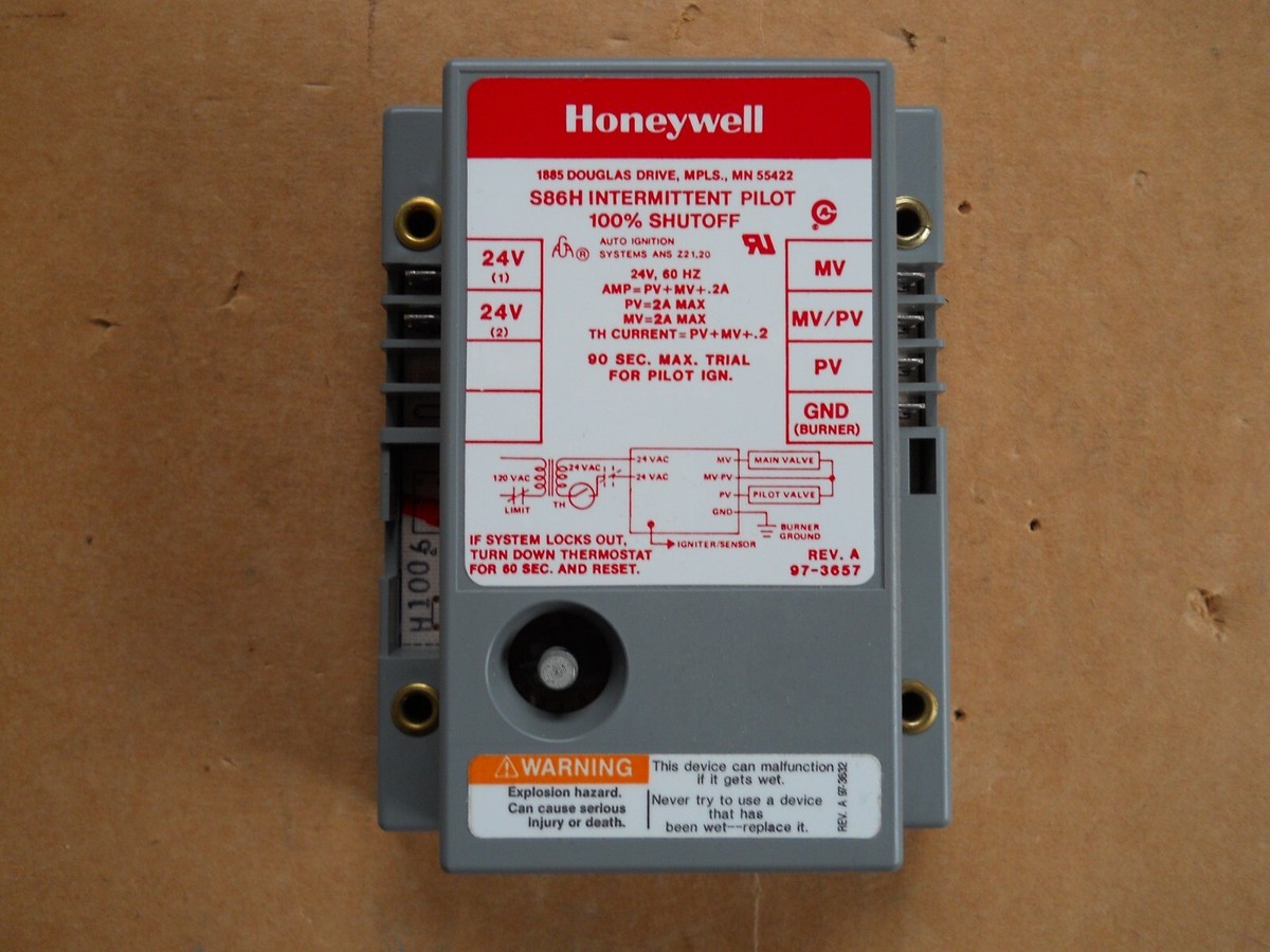 Honeywell Home Intermittent Pilot Ignitor, 24V AC Y8610U4001