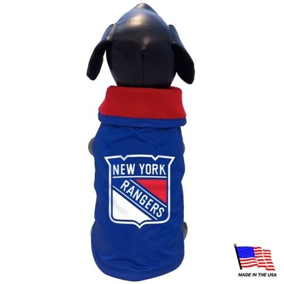 Nhl New York Rangers All Weather-Resistant Outerwear Dog Jacket, Xx-Large, Royal (893613109013)