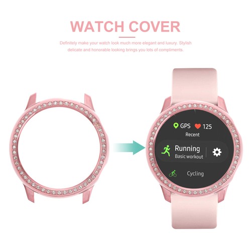 40mm Watch Cover Watch Watch Rhinestone Cover Watch All-around Case - Zdjęcie 12 z 12
