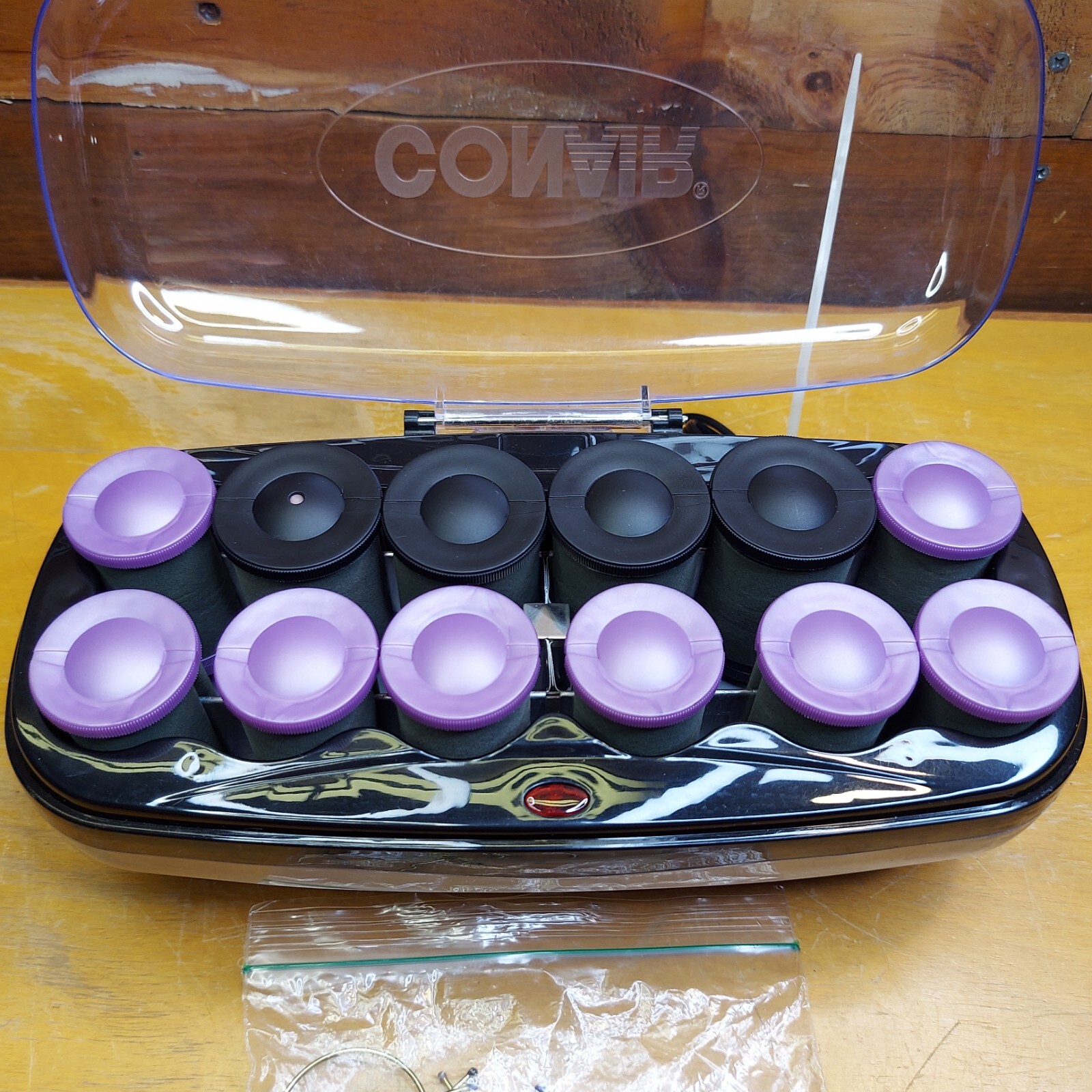 Conair Heat Waves Jumbo Lockenwickler Set – 12 Stück, Keramikbeschichtet, In 85 Sekunden Heiß