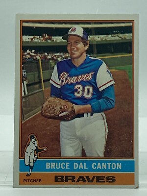 1976 Topps #486 Bruce Dal Canton Atlanta Braves