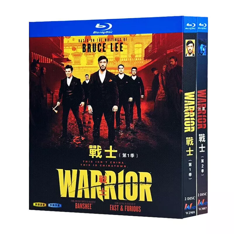 Warrior Season 1-2 Blu-ray BD Complete TV Series All Region 4 Disc English  Boxed