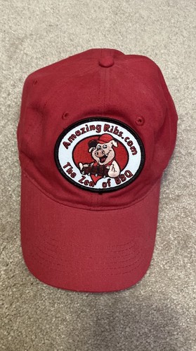 Amazing Ribs BBQ Baseball Cap rot