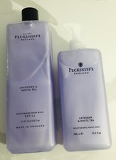 2 Hand Wash Lavender  White Tea 25.36 Refill 33.8oz with white pump. New