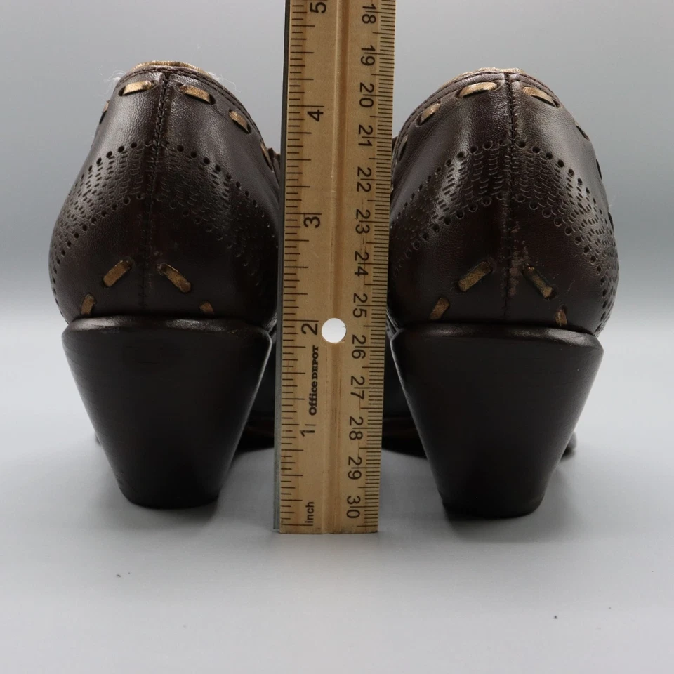 BCBGirls Western Botines Mujeres 6.5 Marrón Vaquera Cuadrado Baile Rodeo Bohemio Foto 4 de 4