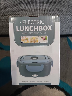 Electric Lunch Box Food Heater 2 in 1 Portable Heated Lunch Box for Car Truck