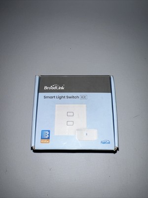 BroadLink - Smart Touch Wall Switch EU-Version. 2-Fach-Ein-Draht-Schalter kein.