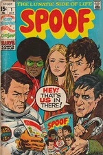 "Spoof" 1, October 1970; Marvel Comics Group comic book: good condition