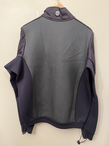 Sea Doo Neoprene Riding Jacket Men's Medium Full Zip Black Grey - Picture 3 of 12