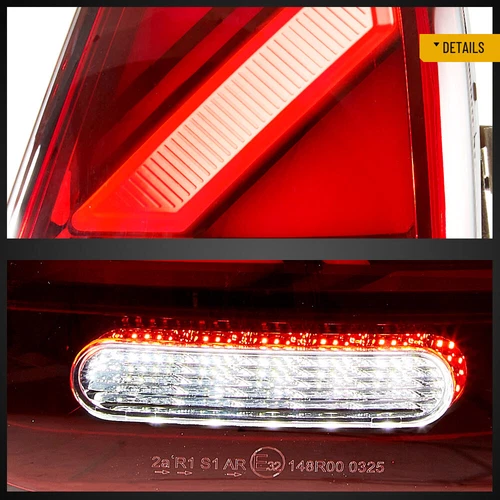 LED Red Tail Lights For 2001-06 BMW Mini Cooper R50 R52 R53 Rear Lamps w/Startup - Picture 13 of 18