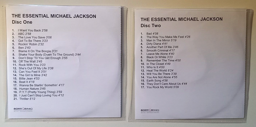 Michael Jackson - The Essential Michael Jackson - 2CD Promo Album - Picture 2 of 4
