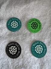 Vintage Milk Caps Waikiki Parkside Hotel Hawaii Slammer Pog Rare Lot Of 4
