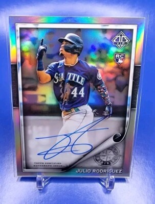 topps JULIO RODRIGUEZ RC AUTO 25シリ PSA8 topps JULIO RODRIGUEZ RC AUTO 25シリ PSA8 2024 Topps Series 2