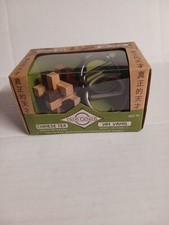 True Genius Chinese Tea  Yin Yang . Ages 14 Two Puzzle Set Brain Teaser
