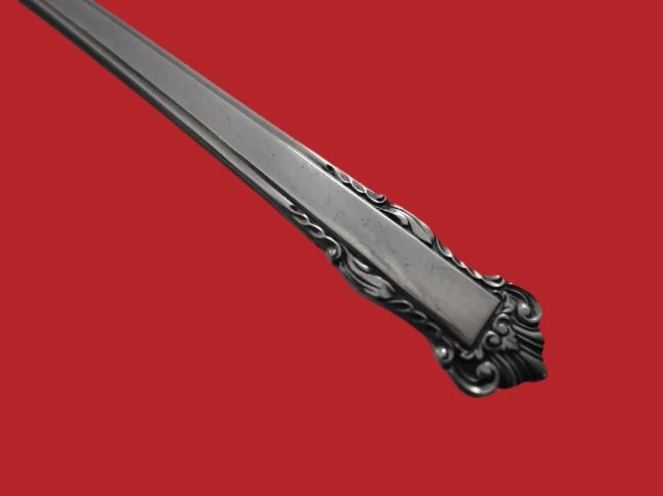 Juego de cucharas de té heladas de plata esterlina English Shell by Lunt 12 piezas 7 1/2" Foto 2 de 3