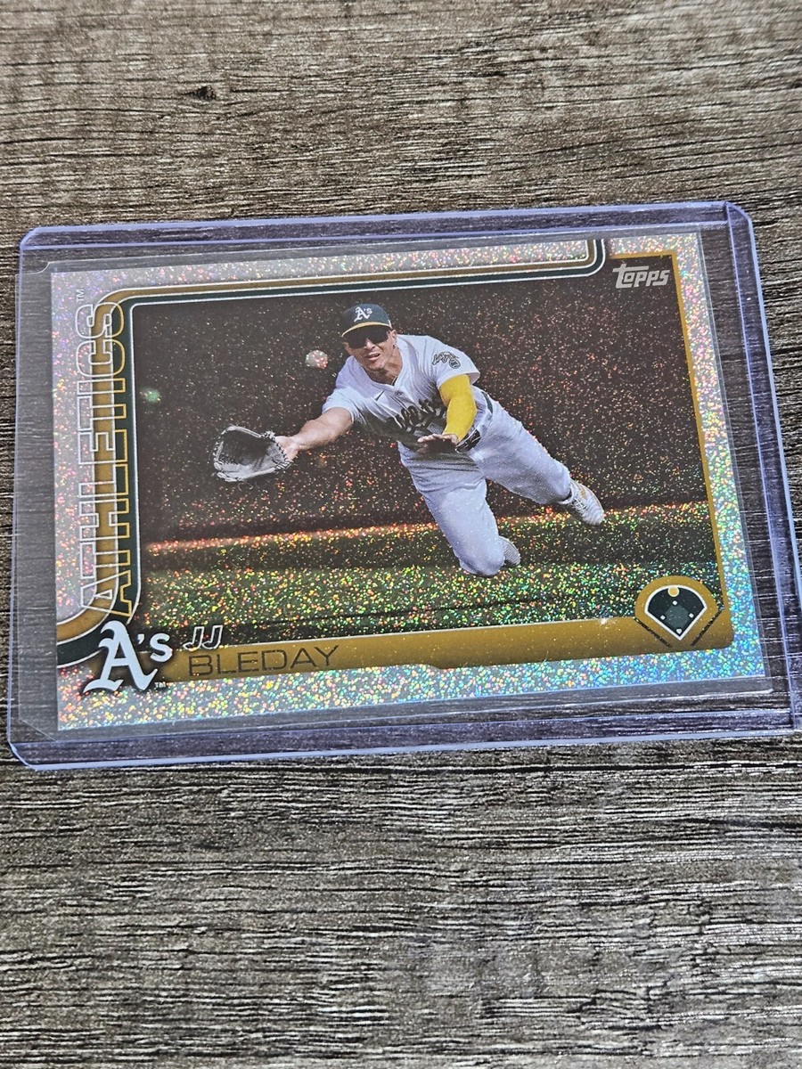 2025 Topps Series 1 Sand Glitter Foil #238 JJ Bleday - Athletics