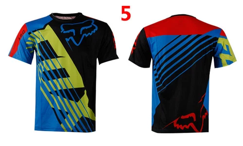 Herren Bike Motocross Jersey Fahrrad Sportswear Downhill MTB Trikott T-Shirt - Bild 11 von 37