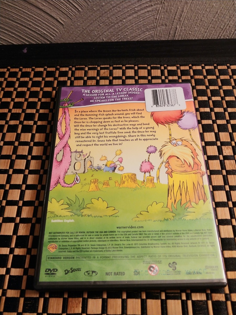 The Lorax (DVD, 1972) Z21 883929235728| eBay