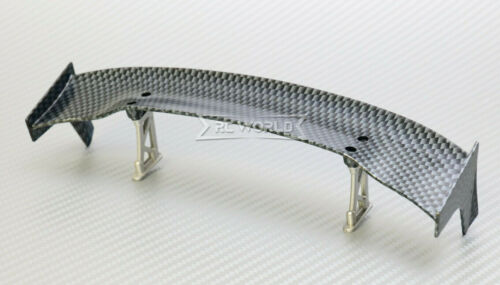1/10 RC Car WING Spoiler SHOGUN Carbon Fiber 185mm #64