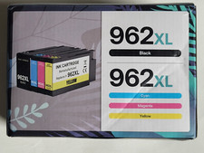 4PK 962XL Ink Cartridges for HP Officejet Pro 9010 9015 9016 9018 9019 9020 9025