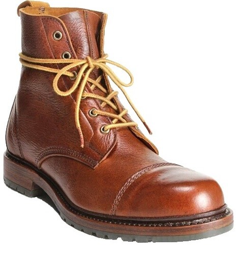 NEW* Bostonian No.16 Soft Mid Men\'s‎ Brown Leather Boots Light Tan Size … Bostonian Men main image 3