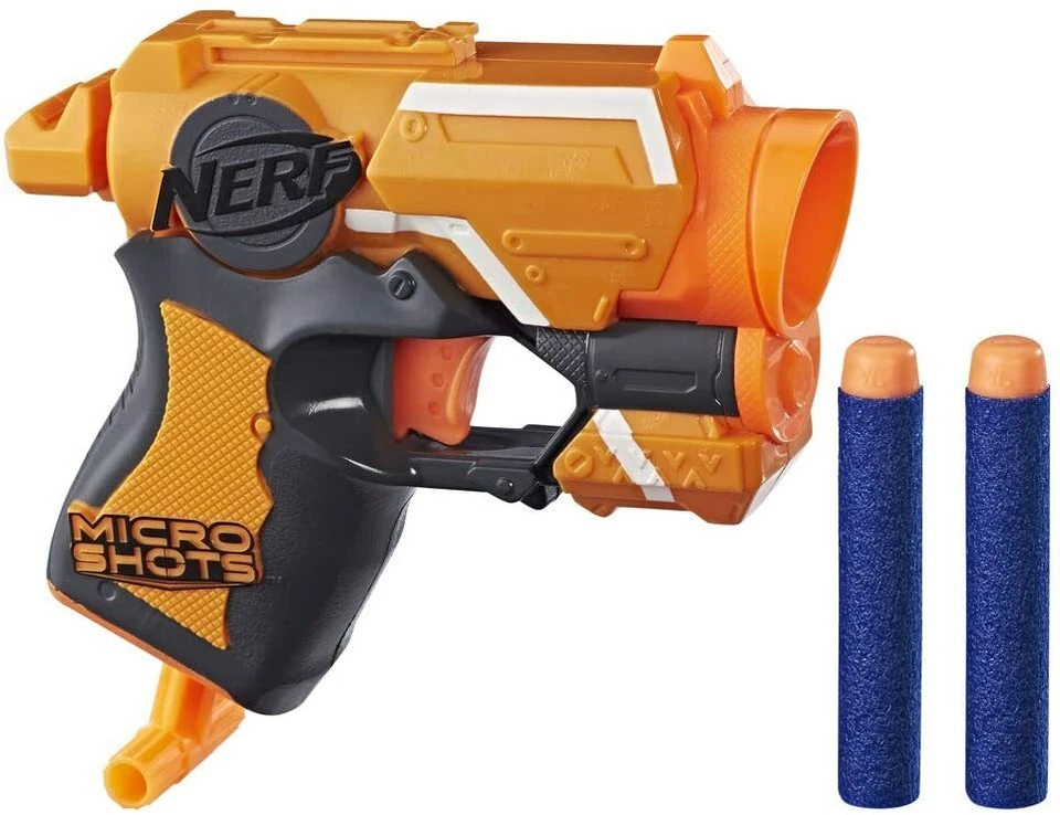 HASBRO Nerf MicroShots FireStrike Klassiker-Blaster im Mikroformat Blaster Pistole NEU