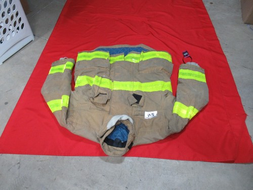 MFG 2013 MORNING PRIDE 44 x 28/34 x 33.5 Firefighter Turnout Bunker COAT JACKET - Picture 10 of 15