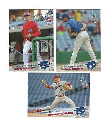 2019 CLEARWATER THRESHERS Minor League Team Set FACTORY SEALED PHILLIES