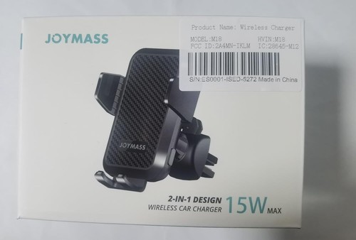 Wireless Car Charger 15W Fast Charging Auto Clamping Car Charger Cell Phone - Picture 8 of 8