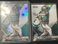 JARRED KELENIC 2019 Bowman’s Best Top Prospects Rookie Refractor Mariners + Base