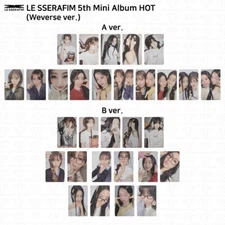 Le Sserafim 5th Mini Album HOT Weverse ver Official Photocard KPOP K-POP Sakura